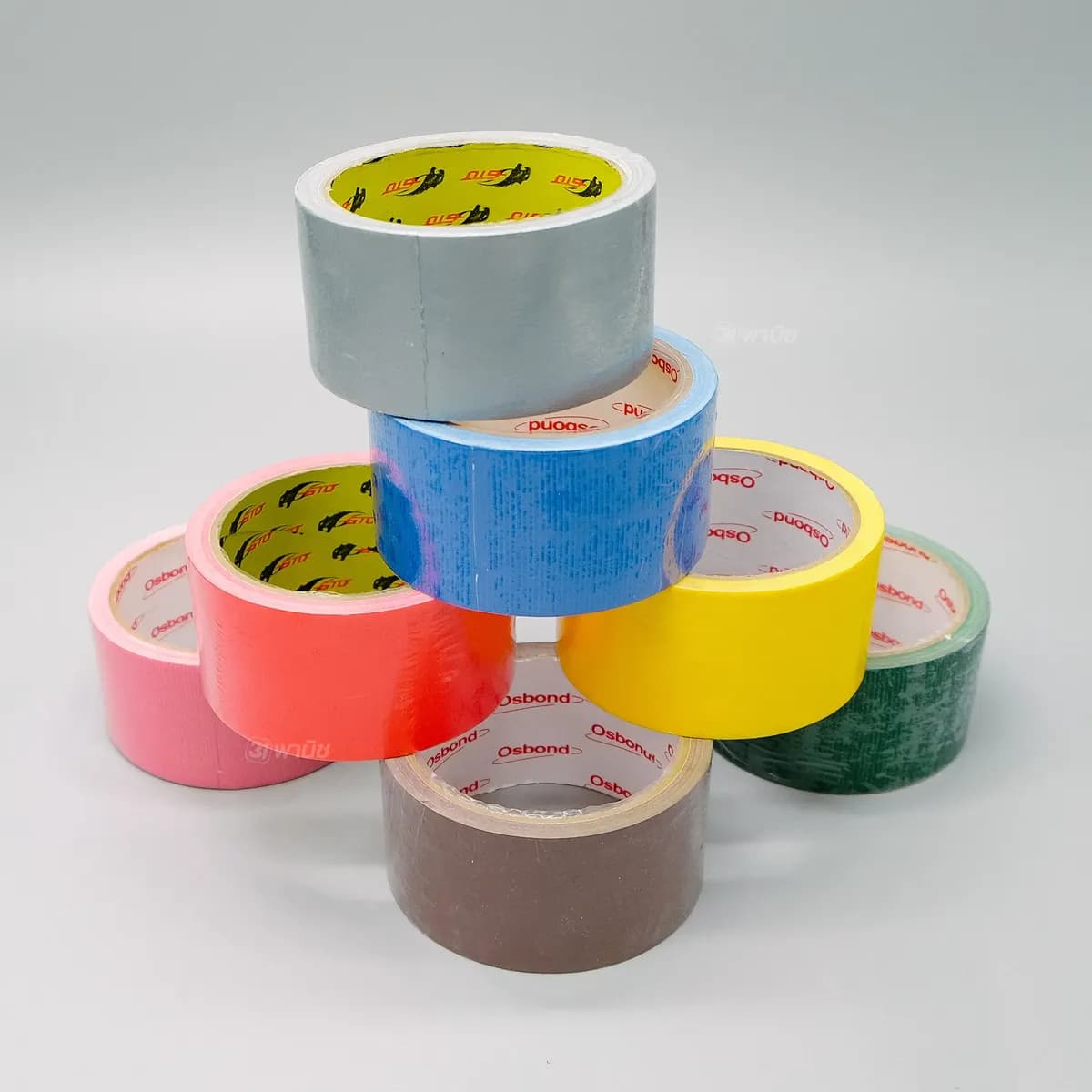 เทปผ้า 2" แลคซีน Osbond/GTO (เลือกสีได้)