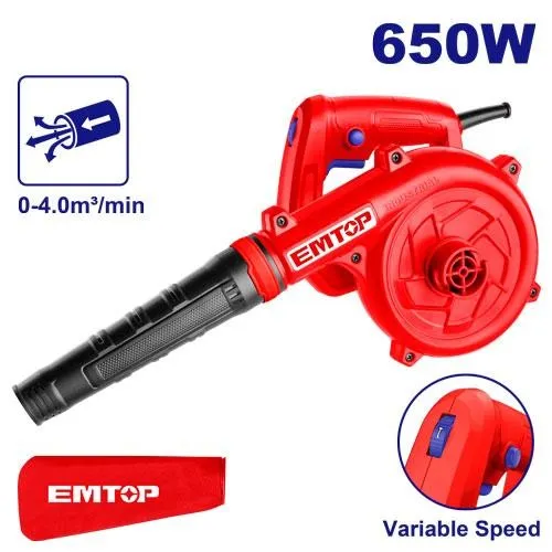 เครื่องเป่าลม 650W EMTOP EABR6003