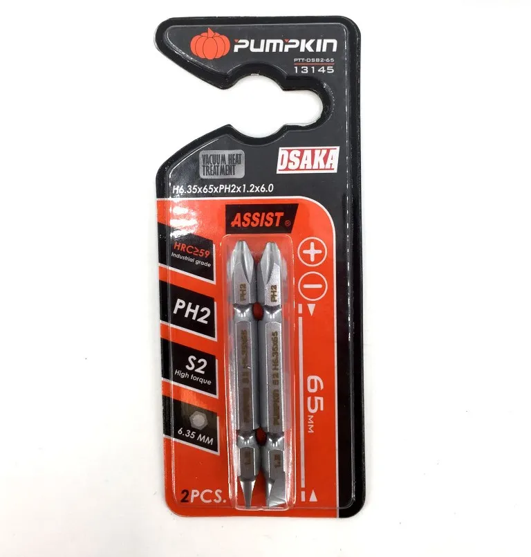 ดอกไขควงลมโอซาก้า PH2-65 PUMPKIN PTT-OSB2-65