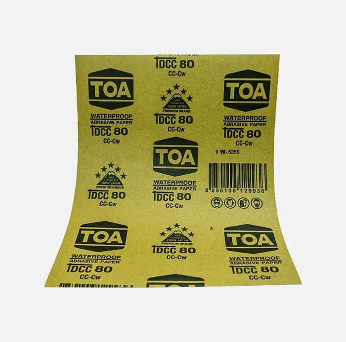 กระดาษทรายขัดเหล็ก TOA (เลือกเบอร์ได้)